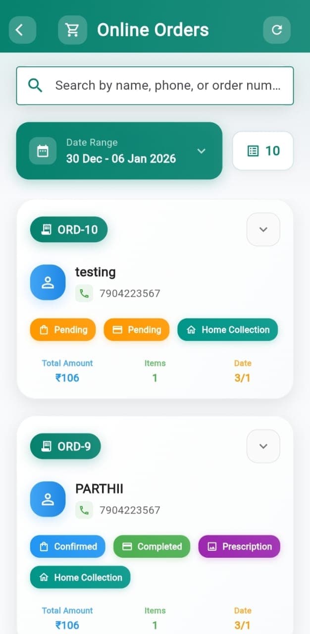 Mobile App Screen 2